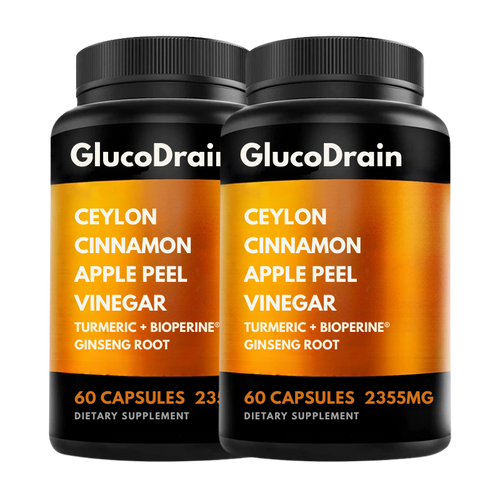 GlucoDrain - 2 Bottles